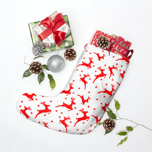 Nordic Reindeer Christmas Stocking